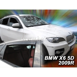 Vėjo deflektoriai BMW X6 (F16) 2015-2019 (Priekinėms ir galinėms durims)
