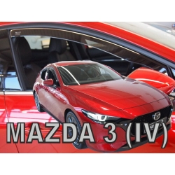Vėjo deflektoriai MAZDA 3 Hatchback 2019→ (Priekinėms durims)