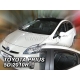 Vėjo deflektoriai TOYOTA PRIUS III 5 durų 2010-2015 (Priekinėms ir galinėms durims)