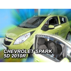 Vėjo deflektoriai CHEVROLET SPARK II 5 durų Hatchback 2010-2015 (Priekinėms durims)