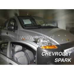 Vėjo deflektoriai CHEVROLET SPARK 5 durų Hatchback 2005-2010 (Priekinėms ir galinėms durims)