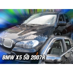 Vėjo deflektoriai BMW X5 (E70) 2007-2013 (Priekinėms ir galinėms durims)