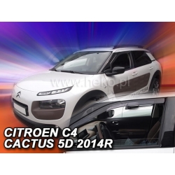 Vėjo deflektoriai CITROEN C4 CACTUS 2014→ (Priekinėms durims)