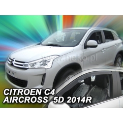 Vėjo deflektoriai CITROEN C4 AIRCROSS 2012→ (Priekinėms durims)