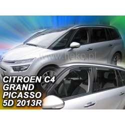 Vėjo deflektoriai CITROEN C4 GRAND PICASSO 2013→ (Priekinėms ir galinėms durims)