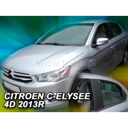 Vėjo deflektoriai CITROEN C-ELYSSE 4 durų 2013→ (Priekinėms ir galinėms durims)