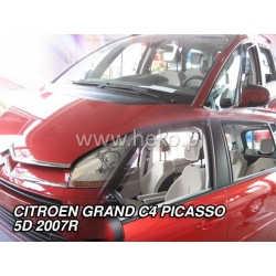 Vėjo deflektoriai CITROEN C4 GRAND PICASSO 5 durų 2007-2013 (Priekinėms ir galinėms durims)