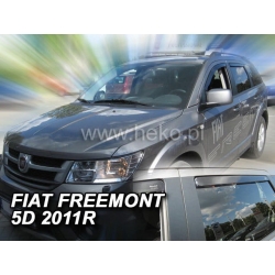 Vėjo deflektoriai FIAT FREEMONT 5 durų 2011→ (Priekinėms ir galinėms durims)