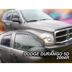 Vėjo deflektoriai DODGE DURANGO 5 durų 2004-2010 (Priekinėms ir galinėms durims)