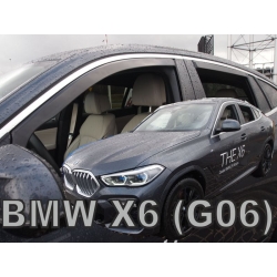 Vėjo deflektoriai BMW X6 (G06) 2019→ (Priekinėms ir galinėms durims)