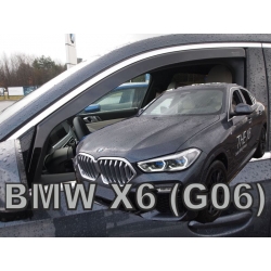 Vėjo deflektoriai BMW X6 (G06) 2019→ (Priekinėms durims)