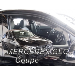 Vėjo deflektoriai MERCEDES BENZ GLC Coupe (C253) 2017→ (Priekinėms durims)