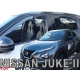 Vėjo deflektoriai NISSAN Juke 2019→ (Priekinėms ir galinėms durims)