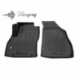 Guminiai 3D kilimėliai FIAT Fiorino III 2008-2021 (Priekiniai, Juodos spalvos)