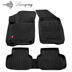 Guminiai 3D kilimėliai FIAT Freemont 2011-2016 (Juodos spalvos)