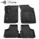 Guminiai 3D kilimėliai SEAT Mii 2012-2021 (Juodos spalvos)