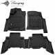 Guminiai 3D kilimėliai TOYOTA Land Cruiser Prado J150 2009→ (Juodos spalvos)
