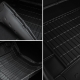 Guminis bagažinės kilimėlis Pro-Line INFINITI Q50s 2013→ (Variklis 3.5 Hybrid, Su skyreliais daiktams)