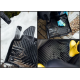Guminiai kilimėliai No.77 SUBARU Legacy V 2009-2014 (Su automatine pavarų dėže, Su borteliais)