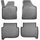 Guminiai (TPE) kilimėliai GuardLiner 3D VOLKSWAGEN Touran 2003-2010 (Dvi eilės, Paaukštintais kraštais)